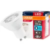 GU10 LED izzó 6.5W = 80W 575lm 6500K hideg 36° OSRAM érték
