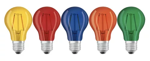 5db LED izzó E27 A60 2W 235lm 2700K  300° Izzószál OSRAM