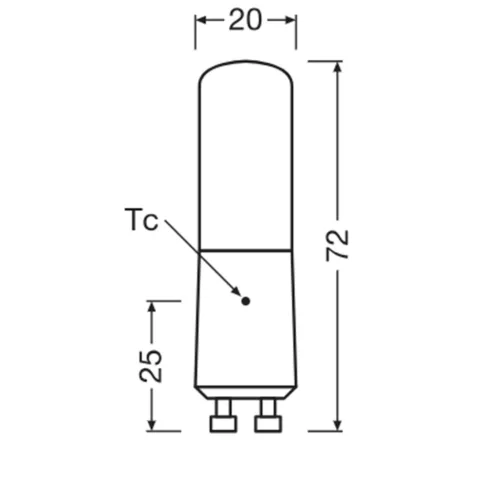 GU10 LED izzó 6.5W 806lm 2700K melegen szabályozható OSRAM
