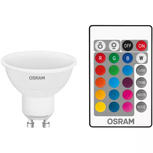 GU10 LED izzó 4,5 W = 25 W 250 lm RGBW 120° OSRAM Star Pilot