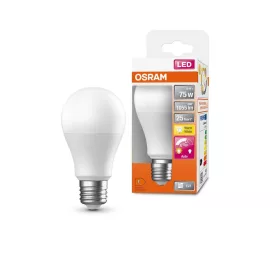   LED izzó A60 E27 10W = 75W 1055lm 2700K Meleg 200° Mozgás- és alkonyérzékelővel CLASSIC Osram