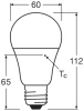 LED izzó A60 E27 10W = 75W 1055lm 2700K Meleg 200° Mozgás- és alkonyérzékelővel CLASSIC Osram