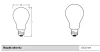 E27 A70 LED izzó 17W = 150W 2500lm 4000K semleges 300° OSRAM