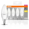 4PAK LED izzó E14 B35 5W = 40W 470lm 2700K  300° OSRAM