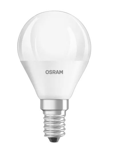 3db LED izzó Gömb E14 P45 5W = 40W 470lm 2700K 300° OSRAM