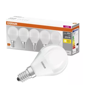 5PAK LED izzó E14 P45 5W = 40W 470lm 2700K  OSRAM