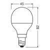 5PAK LED izzó E14 P45 5W = 40W 470lm 2700K  OSRAM