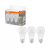 3x LED izzó A60 E27 8W = 60W 806lm 2700K Meleg 150°-os foglalat Osram