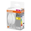 2x LED izzó B37 gyertya E14 4.9W = 40W 470lm 2700K Meleg 200°-os foglalat Osram