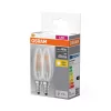 2x LED izzó B35 gyertya E14 4W = 40W 470lm 2700K Meleg 300°-os foglalat Osram