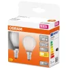 2db LED izzó E14 P45 4W = 40W 470lm 2700K  300° OSRAM