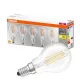 5PAK LED izzó E14 P45 4W = 40W 470lm 2700K OSRAM