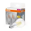 2x LED izzó E27 A60 4W = 40W 470lm 2700K meleg 300° OSRAM izzószál