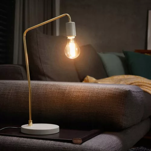 2x LED izzó E27 A60 4W = 40W 470lm 2700K meleg 300° OSRAM izzószál