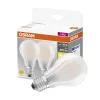 2x LED izzó E27 A60 4W = 40W 470lm 2700K Meleg 300° Izzószálas OSRAM