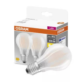   2x LED izzó E27 A60 4W = 40W 470lm 2700K Meleg 300° Izzószálas OSRAM