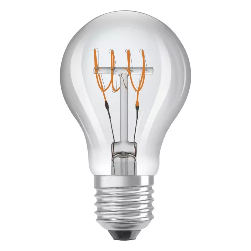 2x Dekoratív LED izzó E27 A60 5.9W = 45W 550lm 2700K Meleg 320° Izzószálas OSRAM