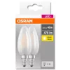 2db LED izzó E14 B35 4W = 40W 470lm 2700K  300° OSRAM