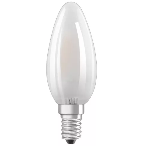 3db LED izzó E14 B35 4.5W = 40W 470lm 2700K  300° OSRAM
