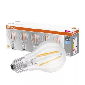   5PAK LED izzó E27 A60 6.5W = 60W 806lm 4000K Semleges 300° OSRAM