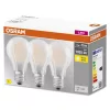 3db LED izzó E27 A60 7,5W = 75W 1055lm 2700K  300°-os izzószál OSRAM