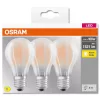 3db LED izzó E27 A60 11W = 100W 1521lm 2700K  300° izzószál OSRAM