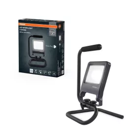   LED halogén reflektor kültéri spotlámpa 30W semleges 4000K 2700lm szürke IP65 munkalámpák Osram