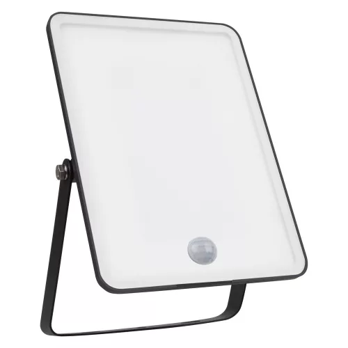 Kültéri LED reflektor mozgás- és alkonyérzékelővel 30W 2850lm 6500K hideg fehér IP65 fekete Floodlight Osram