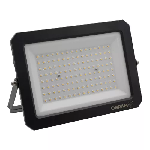 Kültéri LED reflektor 100W 10000lm 3000K meleg fehér IP65 szürke Lens Osram