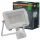 Kültéri LED reflektor mozgás- és alkonyérzékelővel 20W 2000lm 3000K meleg fehér IP65 fehér Lens Osram