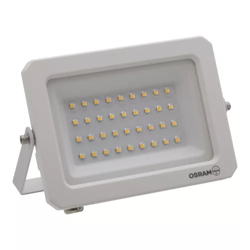 Kültéri LED reflektor 30W 3300lm 4000K semleges fehér IP65 fehér Lens Osram