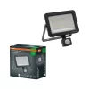 Kültéri LED reflektor mozgás- és alkonyérzékelővel 30W 3300lm 4000K semleges fehér IP65 szürke Lens Osram
