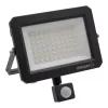 Kültéri LED reflektor mozgás- és alkonyérzékelővel 50W 5000lm 3000K meleg fehér IP65 szürke Lens Osram