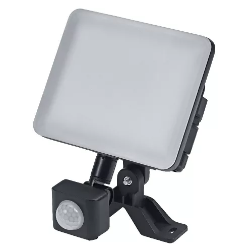 Kültéri LED reflektor mozgás- és alkonyérzékelővel 20W 1700lm 4000K semleges fehér IP44 fekete Endura Osram