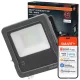 Kültéri LED reflektor 10W 800lm 3000K RGB meleg fehér IP65 szürke SMART Matter WiFi Floodlights Osram