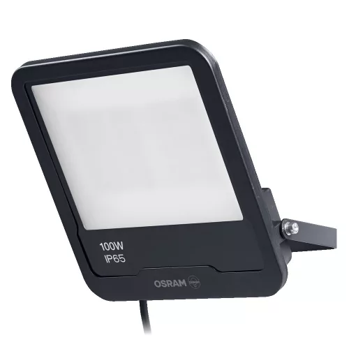 Kültéri LED reflektor 100W 8000lm 3000K RGB meleg fehér IP65 szürke SMART Matter WiFi Floodlights Osram
