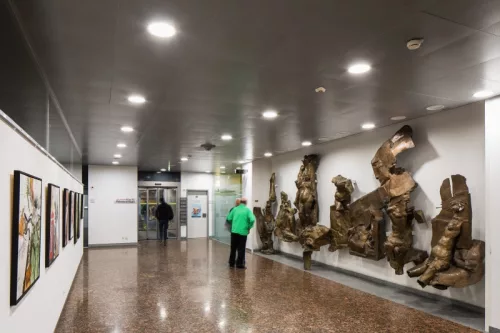 LEDVANCE DOWNLIGHT ROUND mennyezeti lámpatest 215mm 25W 4000K