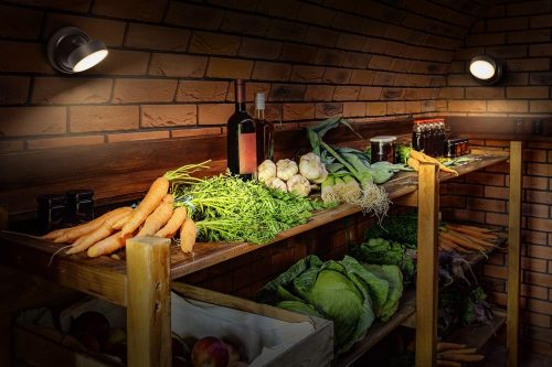 LED Éjszakai Fény Mágneses 1.8W 100lm 3000K Meleg 106° Újratölthető Fekete Szabályozható Nightlux Osram