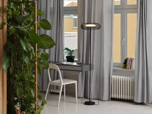 Állóasztali lámpa 18,5 W 1200 lm 3000 K meleg fekete dekor háló Osram