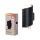 Felületre szerelhető LED fali lámpa 12W 700lm 3000-6500K CCT 120° dimmelhető fekete SMART WiFi Matter Osram