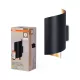 Felületre szerelhető LED fali lámpa 12W 700lm 3000-6500K CCT 120° dimmelhető fekete SMART WiFi Matter Osram
