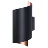Felületre szerelhető LED fali lámpa 12W 700lm 3000-6500K CCT 120° dimmelhető fekete SMART WiFi Matter Osram