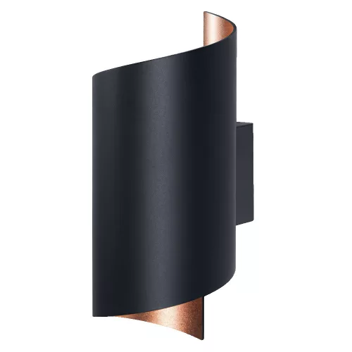 Felületre szerelhető LED fali lámpa 12W 700lm 3000-6500K CCT 120° dimmelhető fekete SMART WiFi Matter Osram