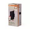 Felületre szerelhető LED fali lámpa 12W 700lm 3000-6500K CCT 120° dimmelhető fekete SMART WiFi Matter Osram