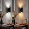 Felületre szerelhető LED fali lámpa 12W 700lm 3000-6500K CCT 120° dimmelhető fekete SMART WiFi Matter Osram