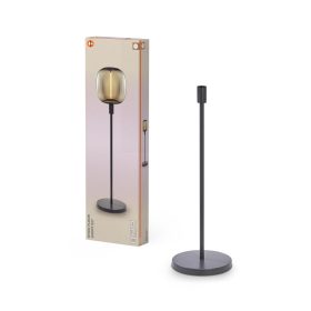 Állólámpa E27, dekoratív szürke dekorációval, Osram