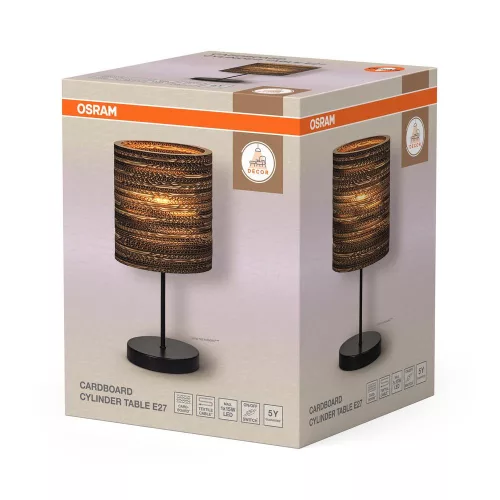 Osram asztali lámpa, E27, dekoratív barna dekoráció