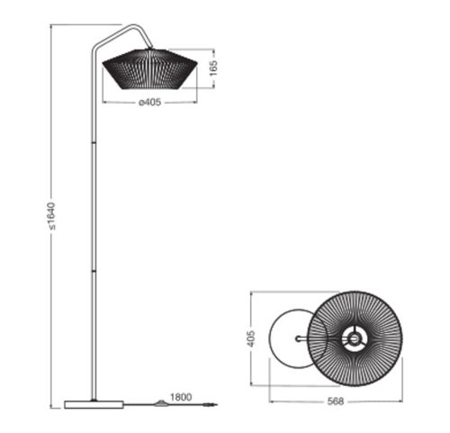 Állólámpa E27 Dekoratív bézs dekoráció Osram