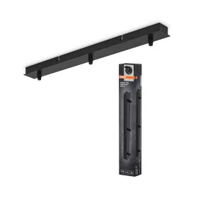 Mennyezeti rögzítősín 3x fekete Vintage 1906 Osram