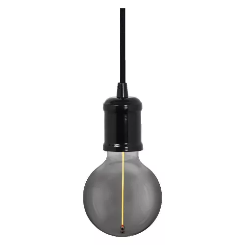 Mennyezeti függeszték lámpa fekete E27 Vintage 1906 Osram